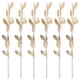 thumbnail image 1 of KAKOWELY 6 palillos de flores para tartas, hermosos adornos para cupcakes, decoraciones únicas para tartas., 1 of 5
