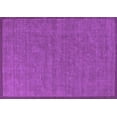 thumbnail image 1 of Ahgly Company Indoor Rectangle Solid Purple Modern Area Rugs, 2' x 3', 1 of 4