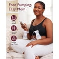 thumbnail image 2 of Sujetador Momcozy Pumping Bra, manos libres, 2 unidades, algodón, 2 of 7