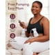 thumbnail image 3 of Sujetador de manos libres Momcozy ajustable negro, 3 of 9