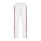 thumbnail image 2 of Pantalones largos de moda para hombre, casuales, de color sólido, con botones, cintura elástica, rectos, con pierna de cuerno, pantalones largos de poliéster para hombre., 2 of 8