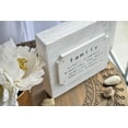 thumbnail image 2 of White-Wshed Family Life's Greatest Blessing Tabletop Wood Block Plaque, 2 of 3