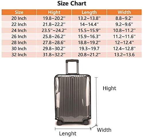 Luggage Cover 28 Inch Suitcase Cover 