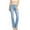 Denim, variant on Wax Jean Womens Junior's Mid-Rise Bootcut Dark Denim Slim Fit Jeans (Dark Blue, 13)