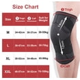 thumbnail image 3 of Knee Brace for Knee Pain Knee Support Compression Sleeves with Removable Bands, for Gym, Working Out, Running, Injury Recovery, Basketball and More Sports 1 PCS, 3 of 6