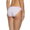 thumbnail image 2 of Felina | So Smooth Modal Low Rise Bikini | No Visible Panty Lines (Orchid Pink Cheetah, Small), 2 of 2