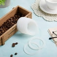 thumbnail image 4 of 16 Pieces Silicone Gaskets Replacement Silicone Gaskets Replacement Silicone Jar Seals Compatible with 6 Cup Moka Express Replacement, 4 of 7