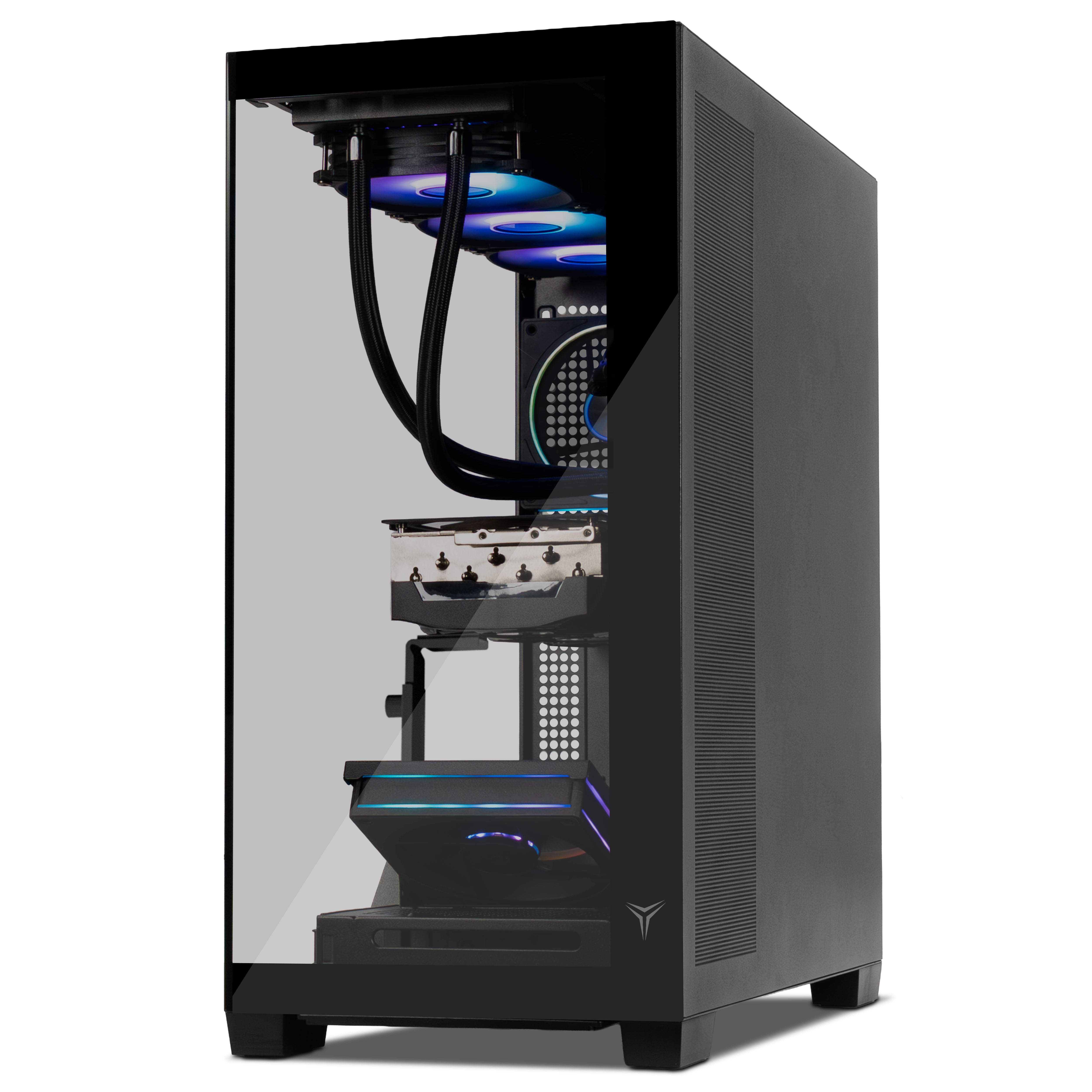 YEYIAN Gaming PC. AMD Ryzen 7800X3D, NVIDIA RTX 5070, 360mm AIO, 2 TB NVMe, 32GB DDR5, 850W, Windows 11 Home. Model YPA-AX780DC-5701U