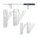 thumbnail image 2 of Lightsaber Stand Wall Display Acrylic Sword Wall Mount Display Holder parent Sword Wall Rack St, 2 of 5