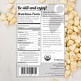 White Organic Popcorn Kernels (4.8lb) Hulless Uncooked Corn Bulk