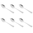 thumbnail image 3 of Shisuyan Coffee Spoon Dessert Spoon Stainless Steel Silver 6Pcs 8.3x1.6In, 3 of 8