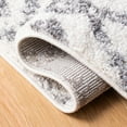 thumbnail image 5 of SAFAVIEH Tulum Selena Distressed Geometric Runner, 2'2" x 9', Ivory/Grey, 5 of 7