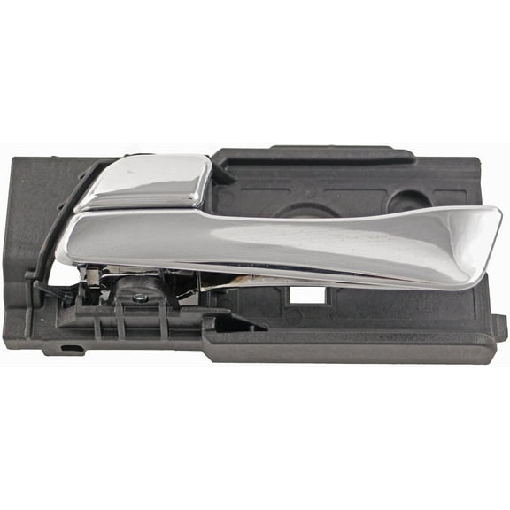 Dorman 92193 Front Driver Side Interior Door Handle for Specific Dodge / Hyundai Models, Metal Grain Finish (Chrome)
