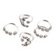 thumbnail image 2 of 5pcs Fijaron Los s Cristalinos De La Estrella De La Luna Para El Boho Del Nudillo De La Boda De La De La Zulema Moon Star Crystal Rings, 2 of 8