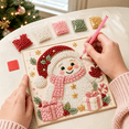 thumbnail image 5 of DIY Christmas Pearl Art Kit, 2026 Holiday Snowman Bead Painting Kit, All‑In‑One Craft Kit for Christmas Wall Ornament, 5 of 7