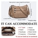 thumbnail image 3 of Bolso bandolera VOLGANIK ROCK de piel sintética suave para mujer, 3 of 6