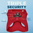 thumbnail image 2 of Voyager Step-in Air Dog Harness - All Weather Mesh Step in Vest Harness for Small and Medium Dogs and Cats by Best Pet Supplies - Harness (Red), S (Chest: 14.5-16"), 2 of 6
