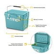 thumbnail image 3 of RTIC 20 QT Ultra-Tough Rotomolded Hard-Sided Ice Chest Cooler, Fits 30 Cans, Lagoon, 3 of 8