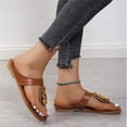 thumbnail image 6 of Ruyang Women's Beach Sandals Hollow Casual Slippers Flat Shoes Retro Clip Toe Slippers Sandals for Women 2024, 6 of 9