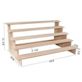thumbnail image 3 of Tachiuwa Wood Display Riser Stand Decor Jewelry Rack for Figurines Sculptures Bedroom 5 layer, 3 of 9