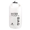 thumbnail image 1 of Sac Pochette Imperméable 10 L Camping Bateau Kayak Rafting Canotage Blanc, 1 of 8