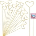 thumbnail image 4 of Event Decoration Floral Card Holder Picks 20Pcs Thickened Metal Wire Place Card Holders Photo Stick Clips for Wedding Party Table Decor, 4 of 4
