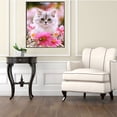 thumbnail image 4 of Cuadros Decorativos 5D gato diamante pintura punto de cruz DIY Kit decoración del hogar artesanía costura Ehuebsd Nuevos Originales, 4 of 7