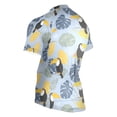 thumbnail image 3 of joogoo Toucan Palm Leaves Men's Cycling Jerseys Mountain Bike Short Sleeve Tops S, 3 of 7
