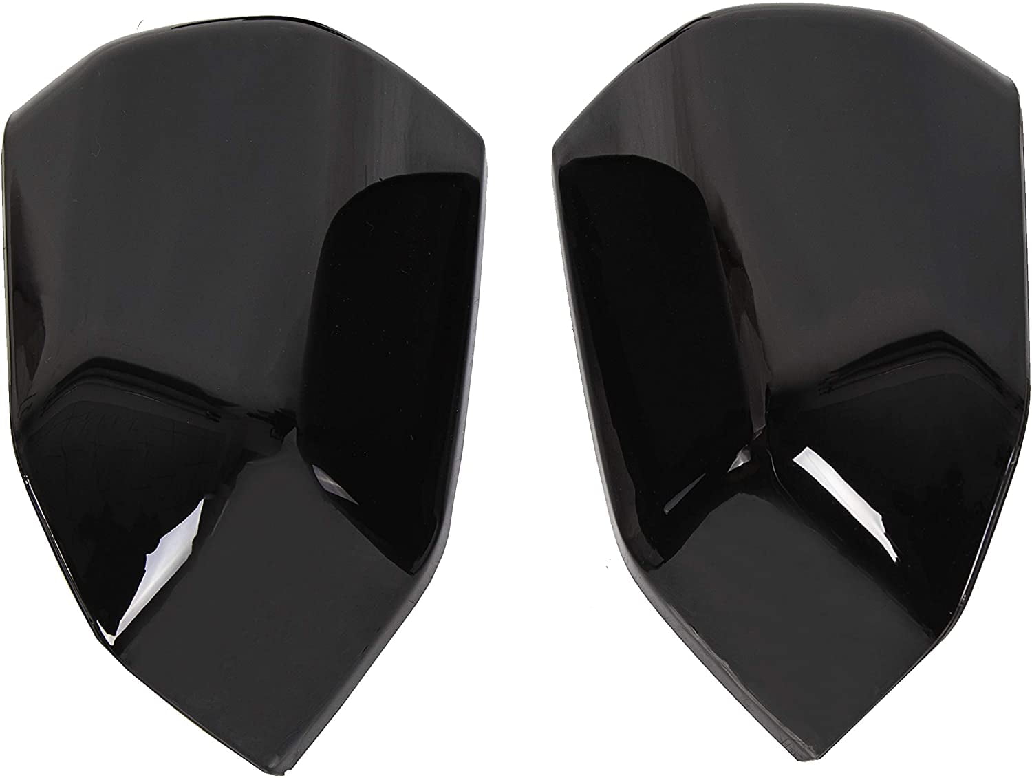 2015-2020 F150 Mirror Trim Gloss Black Mirror Covers For 2015-2020 Ford F150 (Non-Tow Mirrors) – 2-Piece Adhesive Overlays Torox MC0652BK Covers - Foto 11