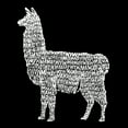 thumbnail image 2 of Women's Premium Blend Word Art T-shirt - Llama Mama, 2 of 2