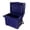 Blue, variant on 25QT Insulated Cooler, Rotomolded Portable Hard Cooler with 5-7 Days Cold Retention, Built-in Bottle Opener/Cup Holder, for Outdoor Camping Beach Fishing
