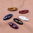 thumbnail image 6 of 12pcs Mixed Color Safety Brooch Pins for Women Hijab Sari Plastic Scarf Buckle, 6 of 11