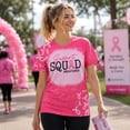 thumbnail image 5 of MOUSYA Breast Cancer Shirts Women Pink Ribbon Shirt Breast Cancer Awareness T-Shirt Support Squad Breast Cancer Graphic Tee Tops, 5 of 13
