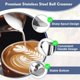 thumbnail image 5 of 12 Uds Bell Creamers 90Ml/3Oz Mini Jarra para Crema Jarra de Leche de Acero Inoxidable Mini Jarra de Café Jarra para Espumar Leche, 5 of 5