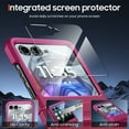 thumbnail image 3 of Oupeigar for Motorola Razr 2026/2025/2024 Armor Phone Case,Built-in Screen Protector&Hinge Protection Shockproof All-Inclusive Smartphone Case-Rose Red, 3 of 8
