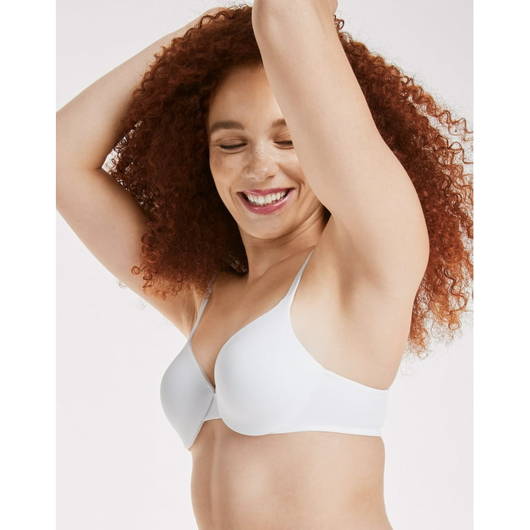 Hanes Ultimate Women's Underwire Bra with T-Shirt Softness White