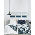 thumbnail image 3 of Marmont Hill Endless Blue Ocean Triptych, 18" x 54", 3 of 7