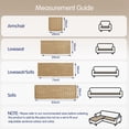 thumbnail image 3 of Subrtex Soft Couch Cover for Dogs, Washable Pet Friendly Couch Covers , Non Slip and Thick Sofa Slipcover, Furniture Protector Mat Blanket for Pets(28x83,Coffee), 3 of 10