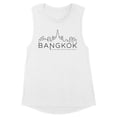 thumbnail image 1 of Skyline Bangkok Women's Muscle Tank Large White, 1 of 5