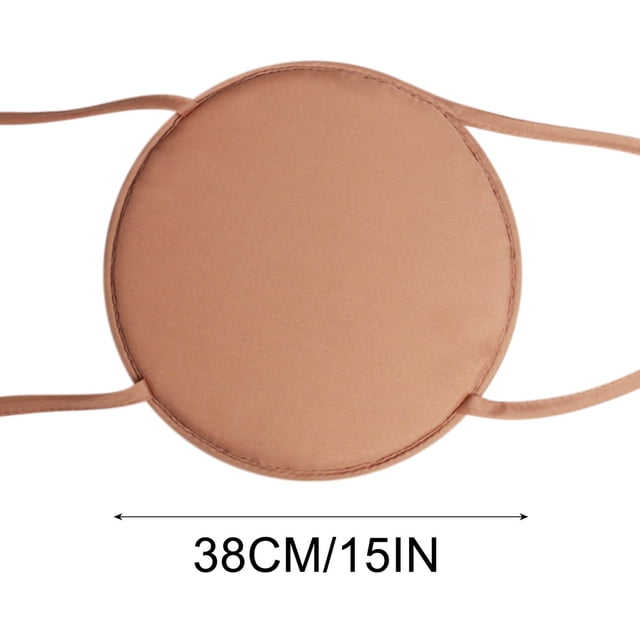 fheaev Coussins de Chaise Intérieur Extérieur Coussins de Chaise Ronds avec Attaches, Coussins Ronds pour Chaises de Salle à Manger Coussin de Siège Rond Coussins de Chaise de Jardin Ensemble pour Meuble