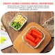 thumbnail image 5 of Juego de recipientes de vidrio para almacenamiento de alimentos KOMUEE 24 piezas con tapas, 5 of 7