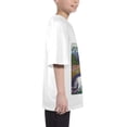 thumbnail image 4 of HANMUN Boys and Girls Tough Fashionable One Side Hot T-Shirts and Short Sleeves, Size XS-XL Made in USA, 4 of 4
