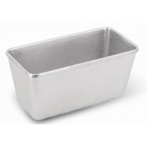 KUKMARA Cast Aluminum Loaf Pan 8.7x4.3x4.5" (22x11x11.5 cm) Rectangular Bread Mold Baking Mold Bread Baking Dish Bread Pan Aluminum Baking Pan for Banana Cake and Bread, Gray