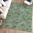 thumbnail image 6 of Addison Rugs Mayfield Premium Machine Washable Transitional Floral Aloe Rectangle Rug, 5' x 7'6", 6 of 6