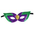 thumbnail image 4 of Accesorios de cosplay para mascarada de Mardi Gras, vestido de fiesta con lentejuelas y media cubierta Estilo G, 4 of 9