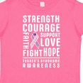 thumbnail image 4 of Inktastic Turners Syndrome Awareness Strength Courage Support Boys or Girls Toddler T-Shirt, 4 of 5