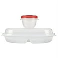 Rubbermaid Clear Plastic Food Serving Party Platter Tray