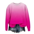 thumbnail image 1 of Yanlir Chandail Molletonné Surdimensionné pour Filles, Mode Enfants, Printemps Automne, Chandails Molletonnés, Col Rond, Manches Longues, Chandail Décontracté Ample, Hauts à Enfiler, 1-12 Ans (Rose Vif, 9 Ans), 1 of 6