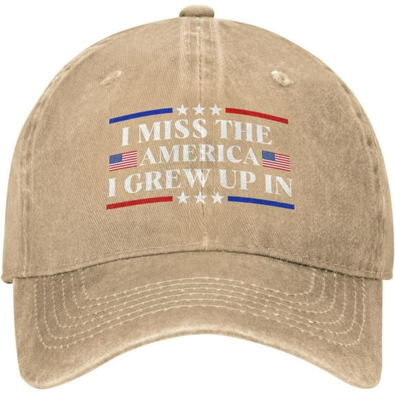 I Miss The America I Grew Up in Trucker Hat Dad Baseball Cap