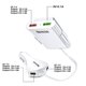 thumbnail image 5 of Sidaley rápido para coche con 4 puertos USB, adaptador de carga rápida QC3.0, adaptador de carga para teléfono, automático Cargadores de dispositivos electrónicos específicos No.01, 5 of 6